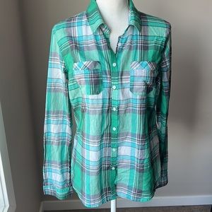 Checkered Button Down Shirt